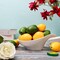 12pcs Yellow & Green Artificial Lifelike Simulation Lemon Fake Fruit Home Kitchen Cabinet Decoration